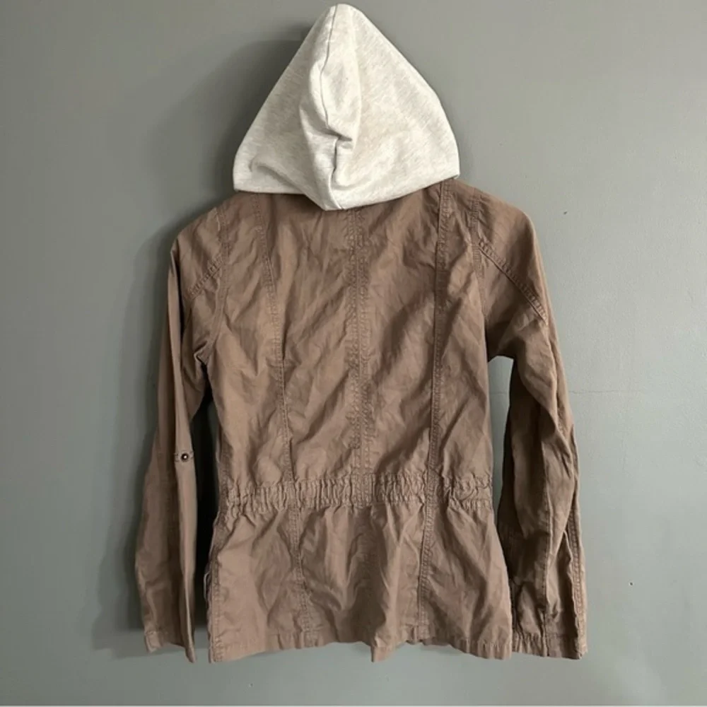 Daytrip Utility Jacket with Removable‎ Hood | Brown